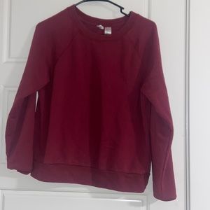 FALL BURGUNDY SWEATER